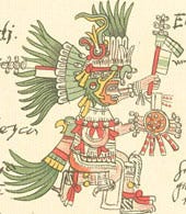 Photo of Aztec god