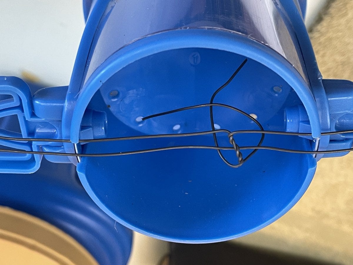 A real photo of  Perky-Pet® Dried Mealworm Bird Feeder with Flexports® by JackME (1)