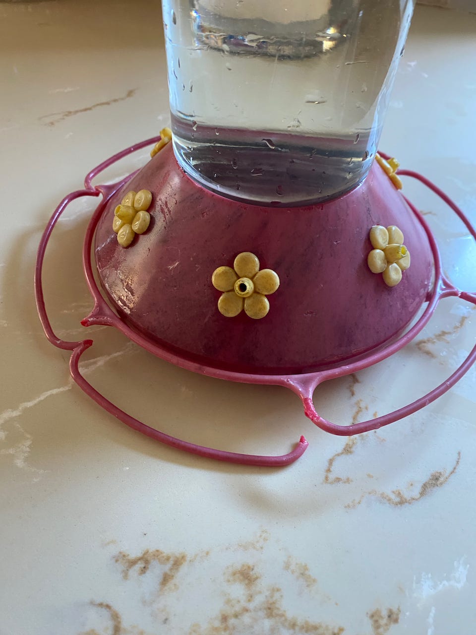 A real photo of  Perky-Pet® Our Best Glass Hummingbird Feeder by Philo (2)