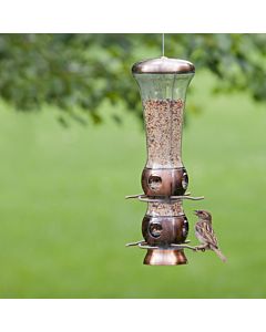 Perky-Pet® Select-A-Bird Tube Feeder with Copper Finish