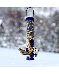 Perky-Pet® Navy 2-in-1 Wild Bird Feeder, Lifestyle