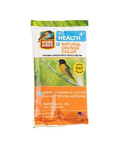 More Birds® Bird Health Natural Orange Powder Concentrate Oriole Nectar - 8 oz