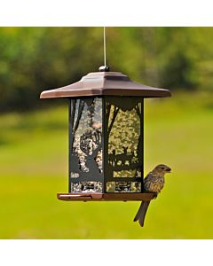 Perky-Pet® Wilderness Lantern Wild Bird Feeder, lifestyle