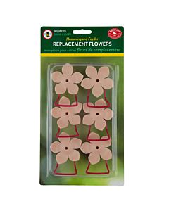 Peach Phlox Replacement Flower Feeding Ports and Perches – 6 Pack