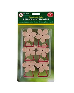 Peach Phlox Replacement Flower Feeding Ports and Perches – 6 Pack