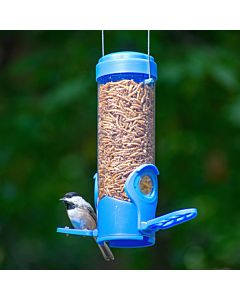 Perky-Pet® Dried Mealworm Bird Feeder with Flexports®, Lifestyle 1