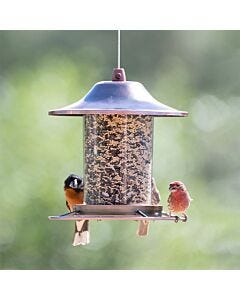 Perky-Pet® Copper Panorama Wild Bird Feeder, Lifestyle 3