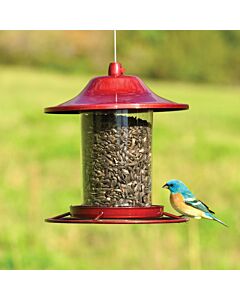 Perky-Pet® Red Sparkle Panorama Wild Bird Feeder, LIfestyle 1