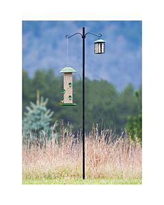 More Birds® 78 Inch Bird Feeder Pole, Lifestyle