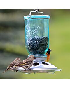 Perky-Pet® Mason Jar Wild Bird Feeder - Lifestyle 2