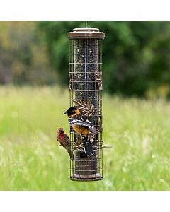 Perky-Pet® Bronze Squirrel-Be-Gone® Bird Feeder - accommodates birds of various sizes