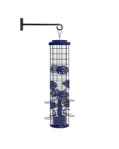 Perky-Pet® Squirrel-Be-Gone® Max Royal Blue Pinecone Bird Feeder & Universal Hanging Hook