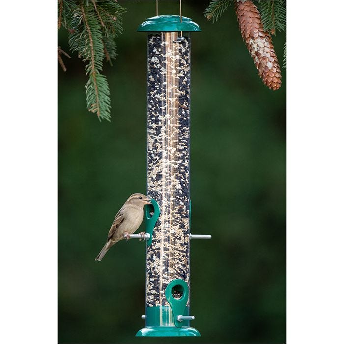 More Birds® 19 Inch Tube Bird Feeder - 1.6 lb