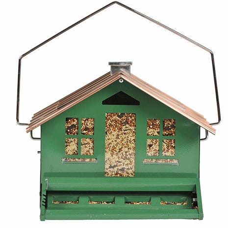 Perky-Pet Squirrel-Be-Gone II Home Style Bird Feeder