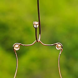 Perky Pet Decorative Beaded Hanging Hooks with Copper Finish Perky Pet Decorative Beaded Hanging Hooks with Copper Finish