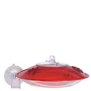 Droll Yankees® Window Hummer-3 Hummingbird Feeder, 6 oz.