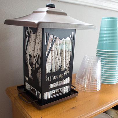 Woodland Straw Dispenser
