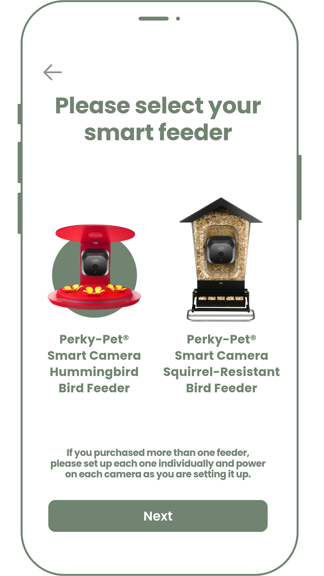 Add feeder