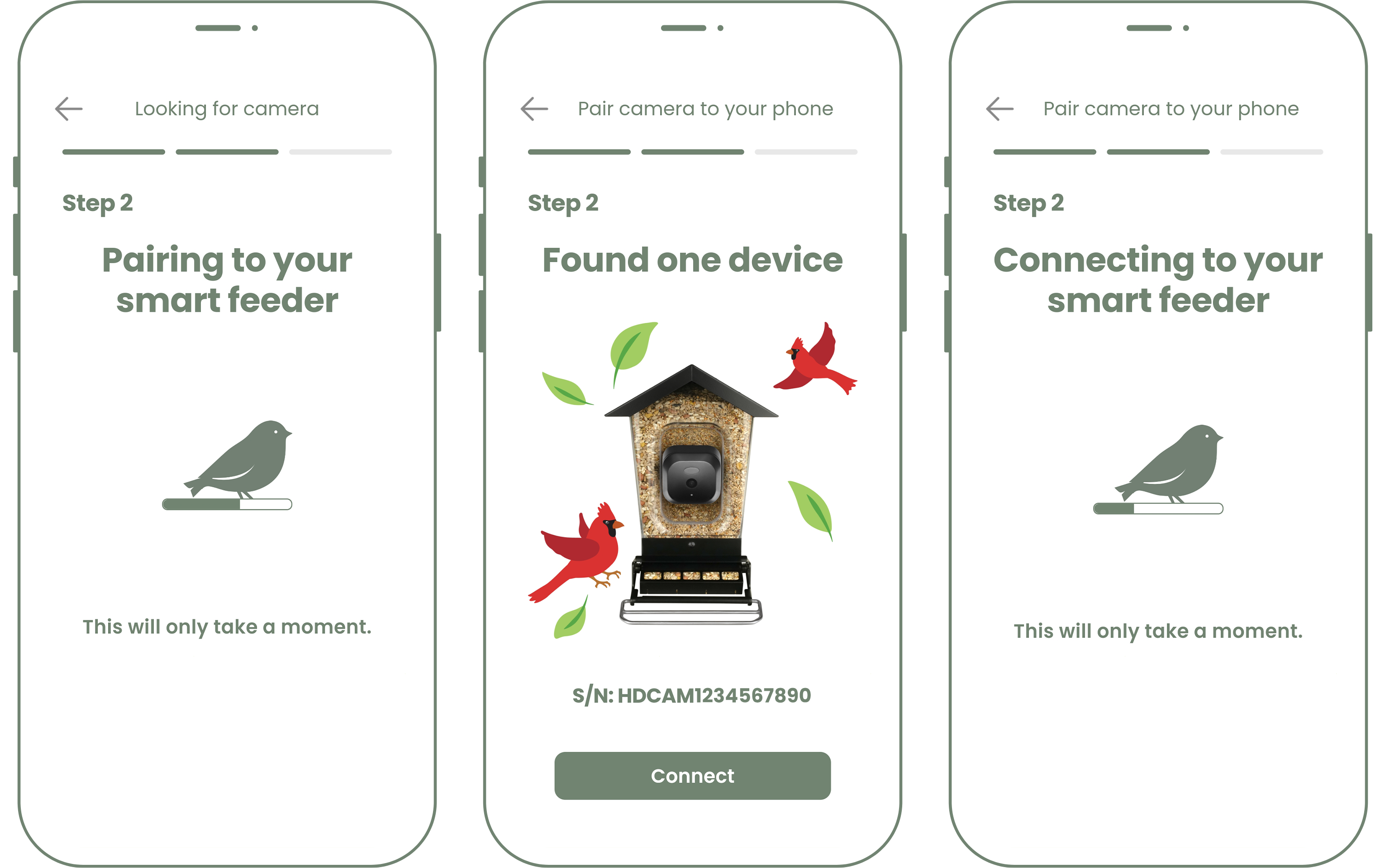 Connect the feeder