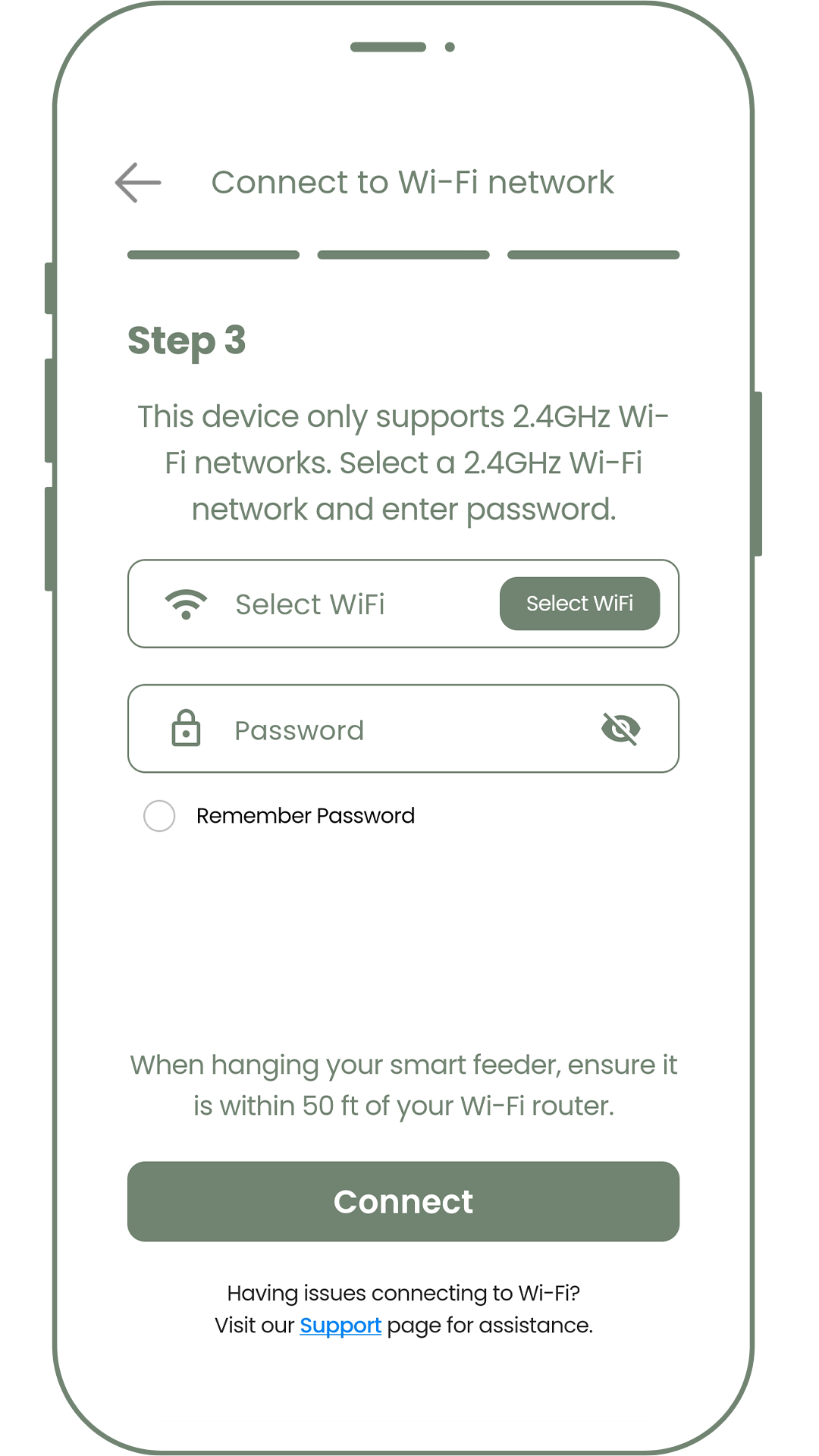 Connect to Wi-Fi