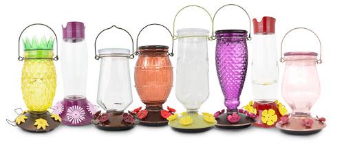 The Full Collection of Perky-Pet Top-Fill Hummingbird Feeders